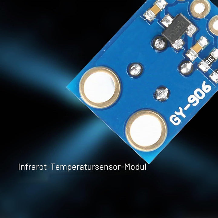Ticfox Temperatursensor MLX90614-DCI Infrarot-Temperatursensormodul Fernelektronische DIY PCB