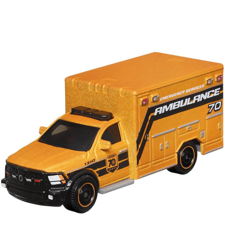 Matchbox Moving Parts 70 Years Special Edition Druckguss-Fahrzeug – HMV12 ~ inspiriert von 2019 Ram