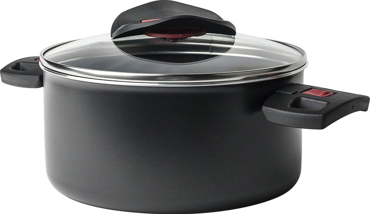 Ballarini Click &amp; Cook Topf 16 cm 81250D.16 aus Aluminium mit Keravis-Antihaftbeschichtung und einkl