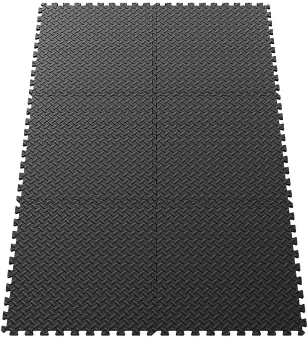 Tatami Puzzle Fitnessmatte für Fitnessstudios, Schutzmatte für den Boden, 16 Stück, 30 x 30 x 1,2 cm