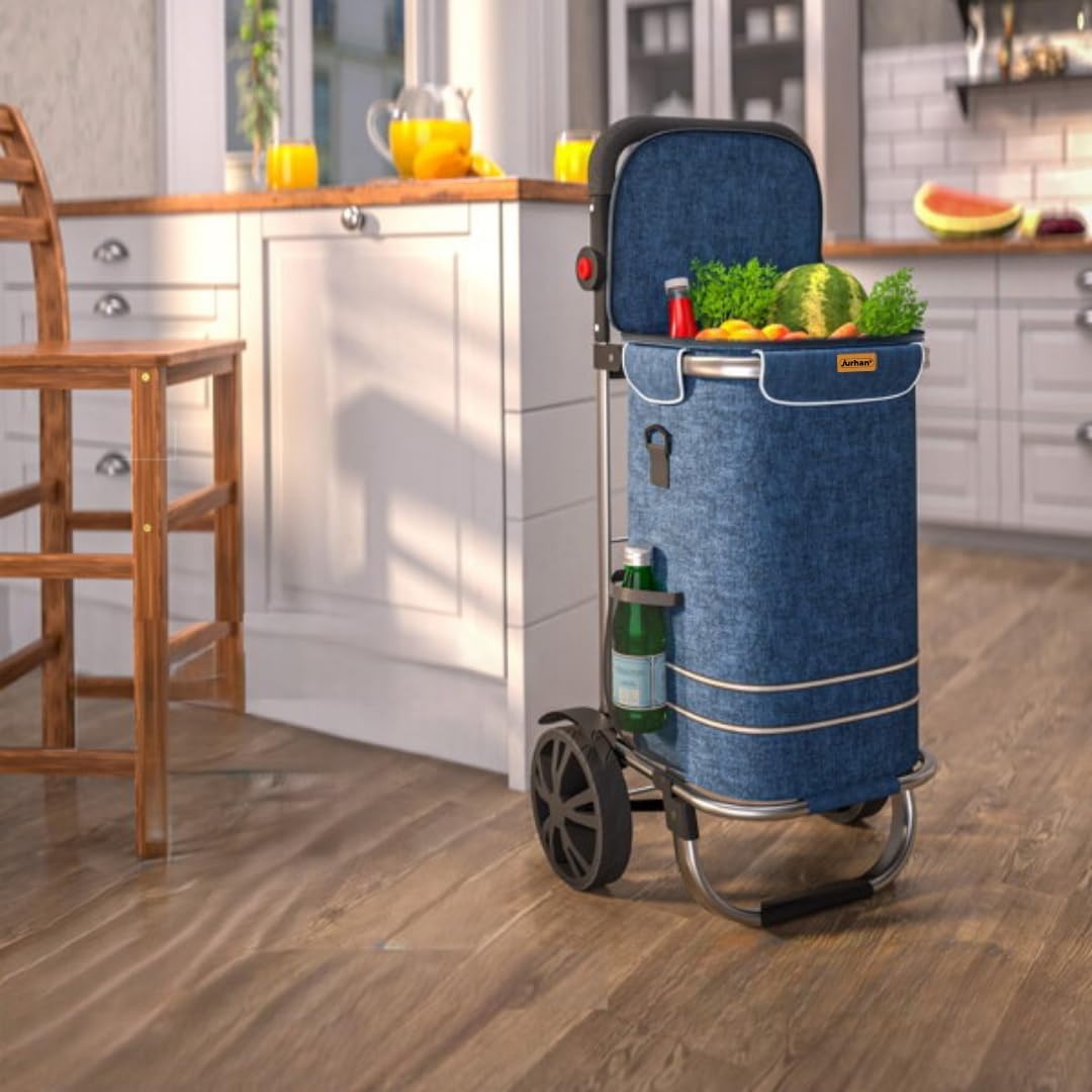 Einkaufstrolley Easy, 50 l (Blau), Blau