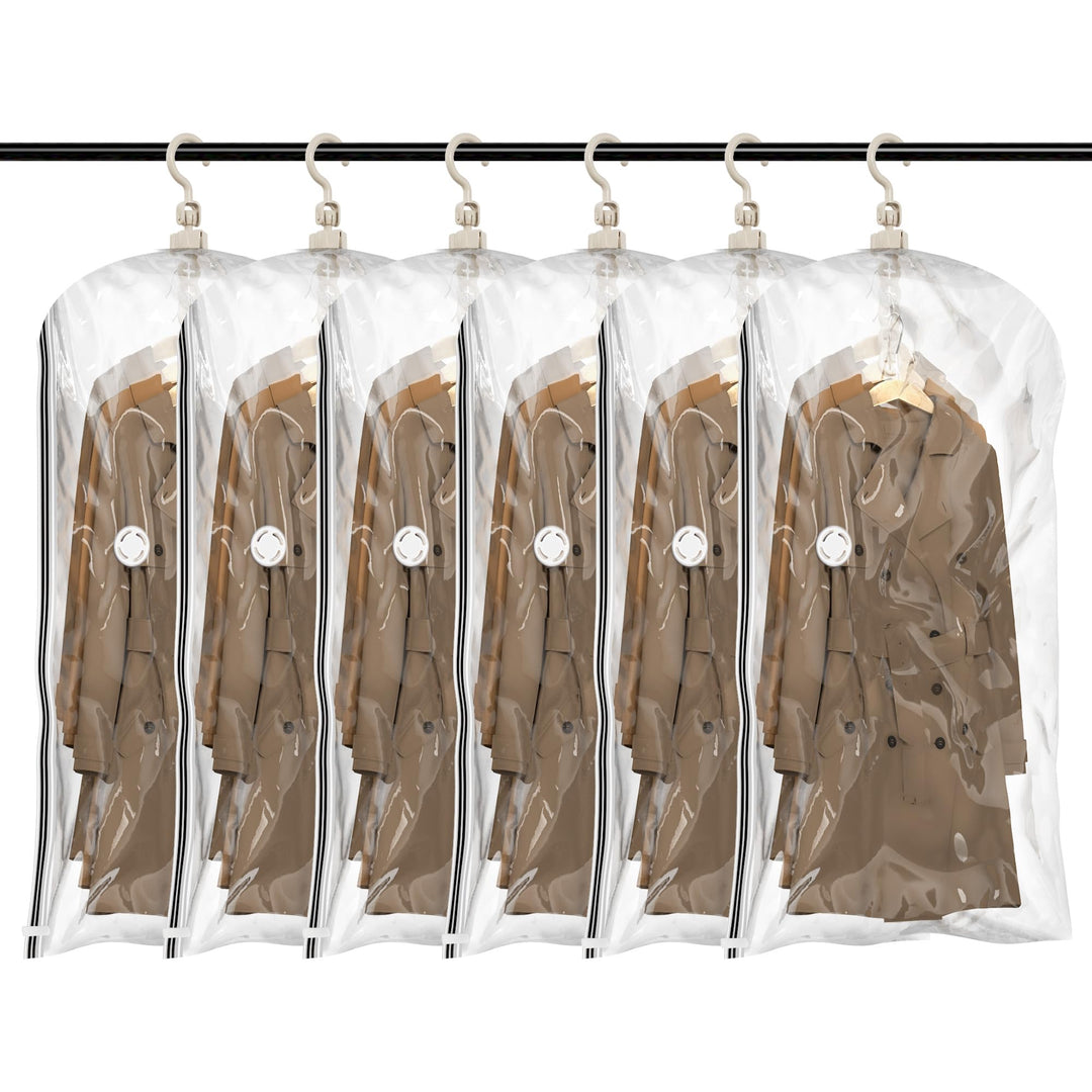 TAILI Vakuumbeutel für Kleidung Hängend, Vacuum Bags for Clothing Vakuumierbeutel Kleidung Mit Kleid