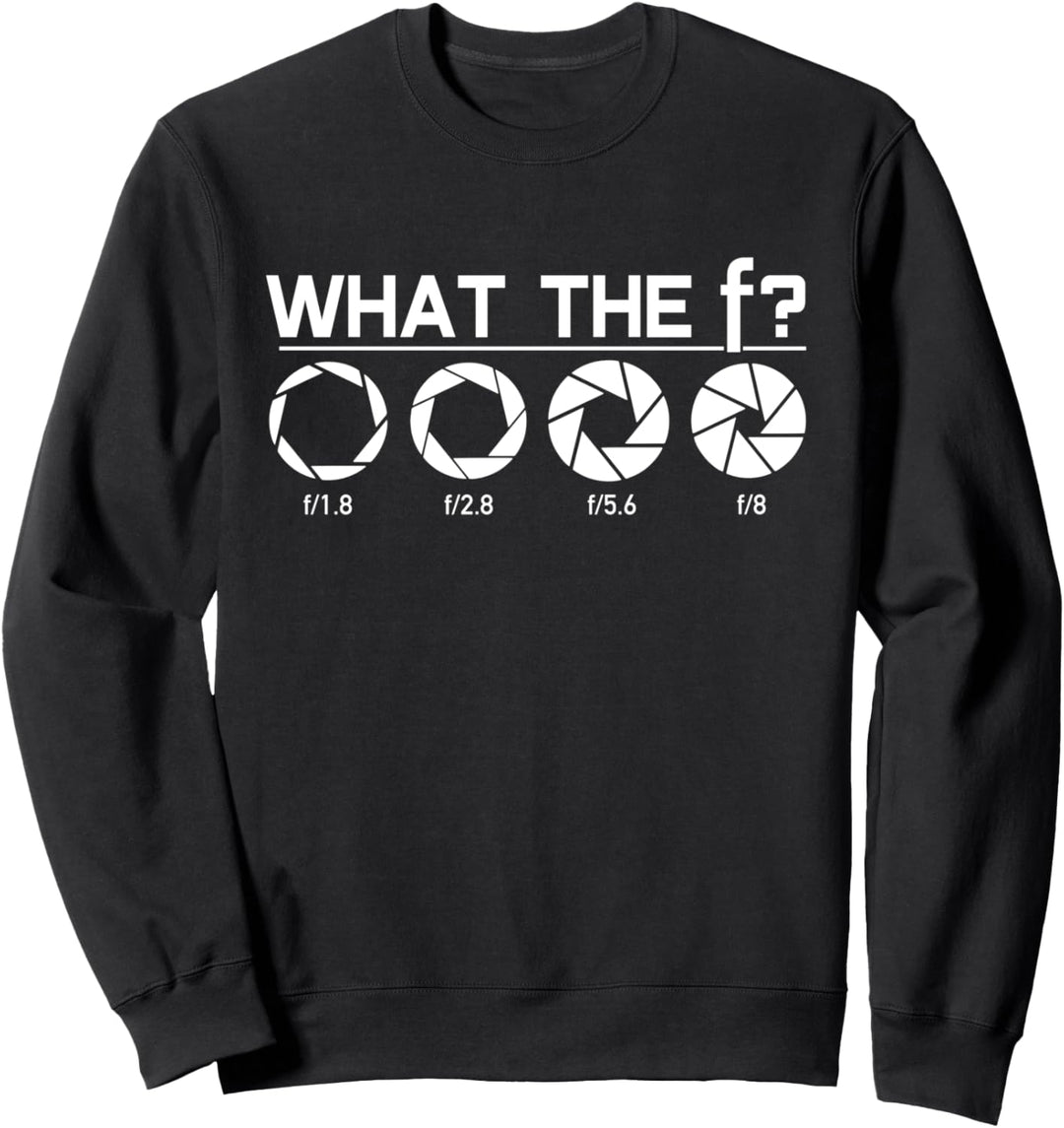 Fotografen Kamera Blende Fotografie Geschenk Sweatshirt