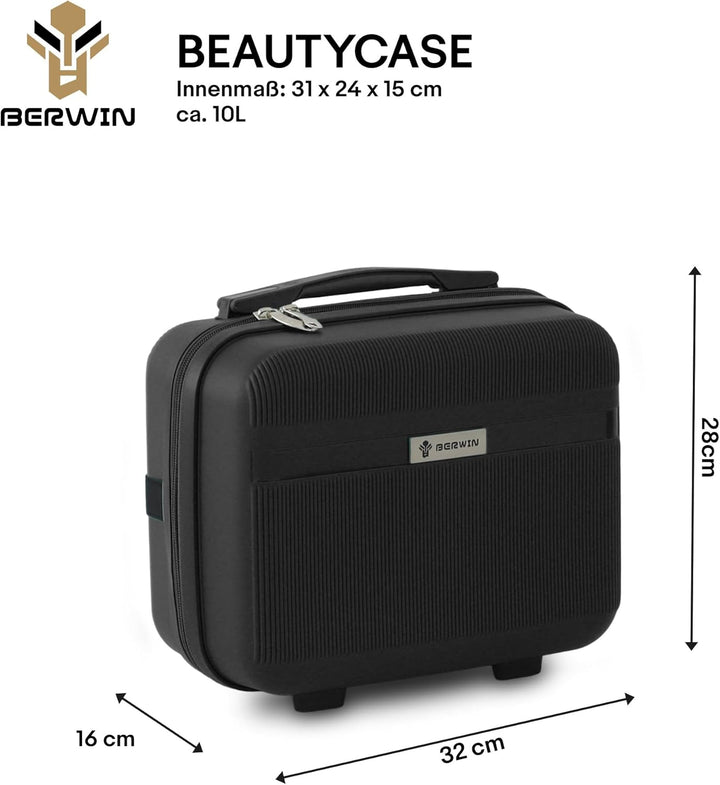 Berwin Reisekoffer aus Polypropylen (PP) Hartschalenkoffer Trolley Koffer Suitcase Luggage Modell Ca