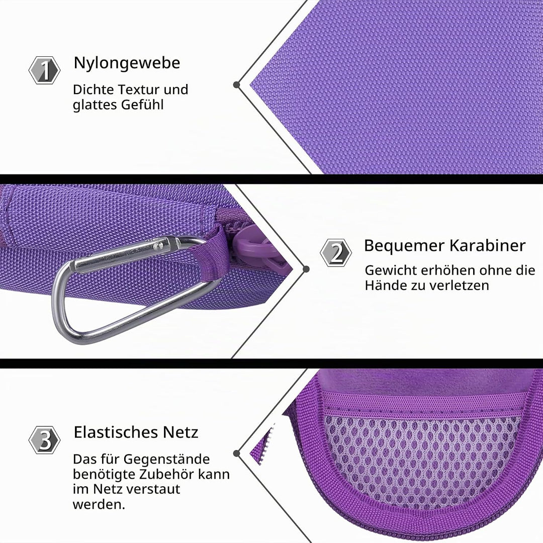 co2CREA Hart Reise Schutz Hülle Etui Tasche für JBL Clip 5 /JBL Clip 4 / JBL Clip 4 Eco Tragbare Blu