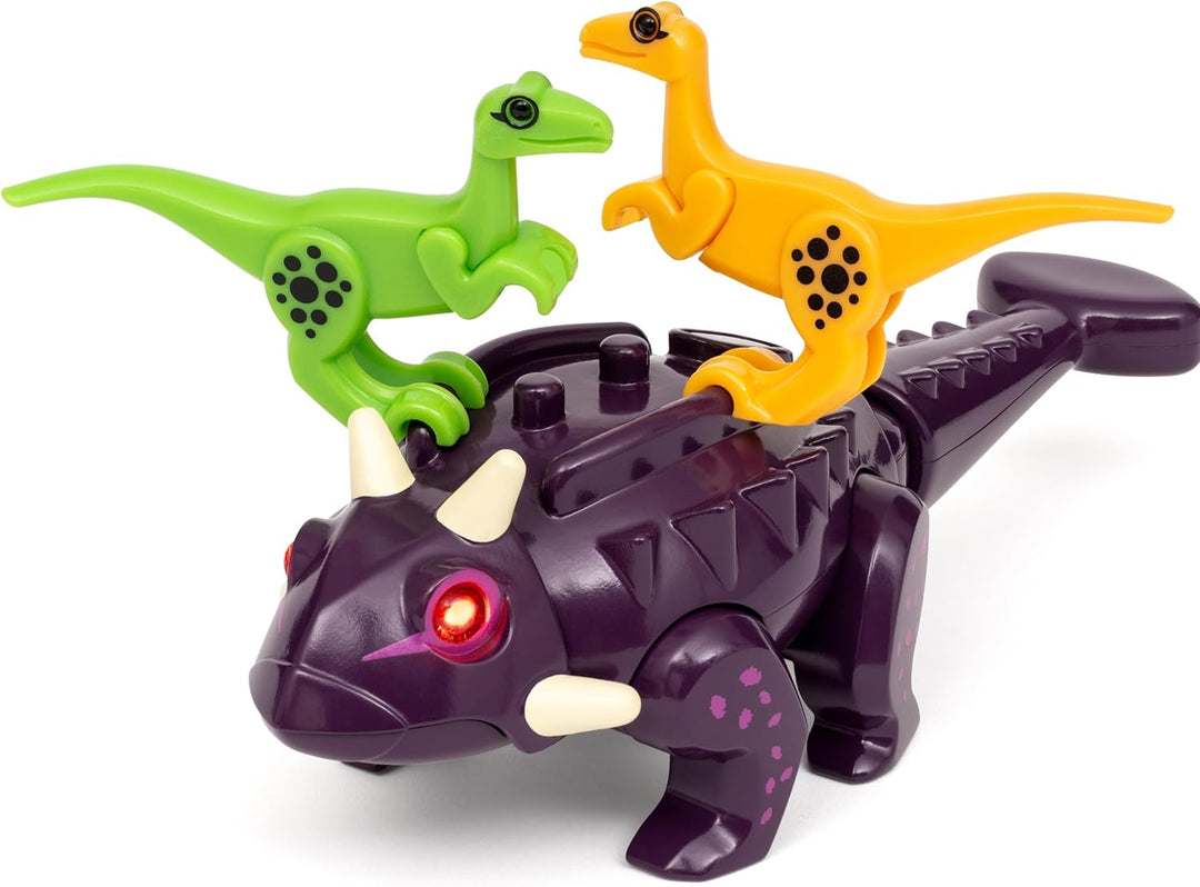 BRIO World – 36082 Dinosaurier Ankylosaurus | Zug & Dinosaurier-Spielset für Kinder ab 3 Jahren