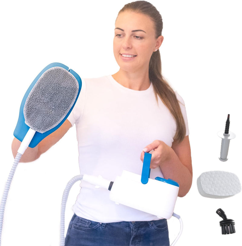 LIVINGTON SteamTouch Hygienepads 10 Stück - Zusatzpads für Livington SteamTouch für hygienische Saub