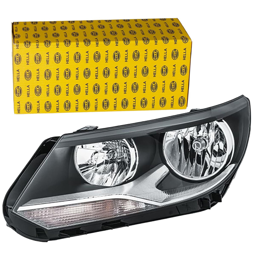 HELLA 1EL 010 749-211 FF/Halogen-Hauptscheinwerfer - links - für u.a. VW Tiguan (5N_), Links