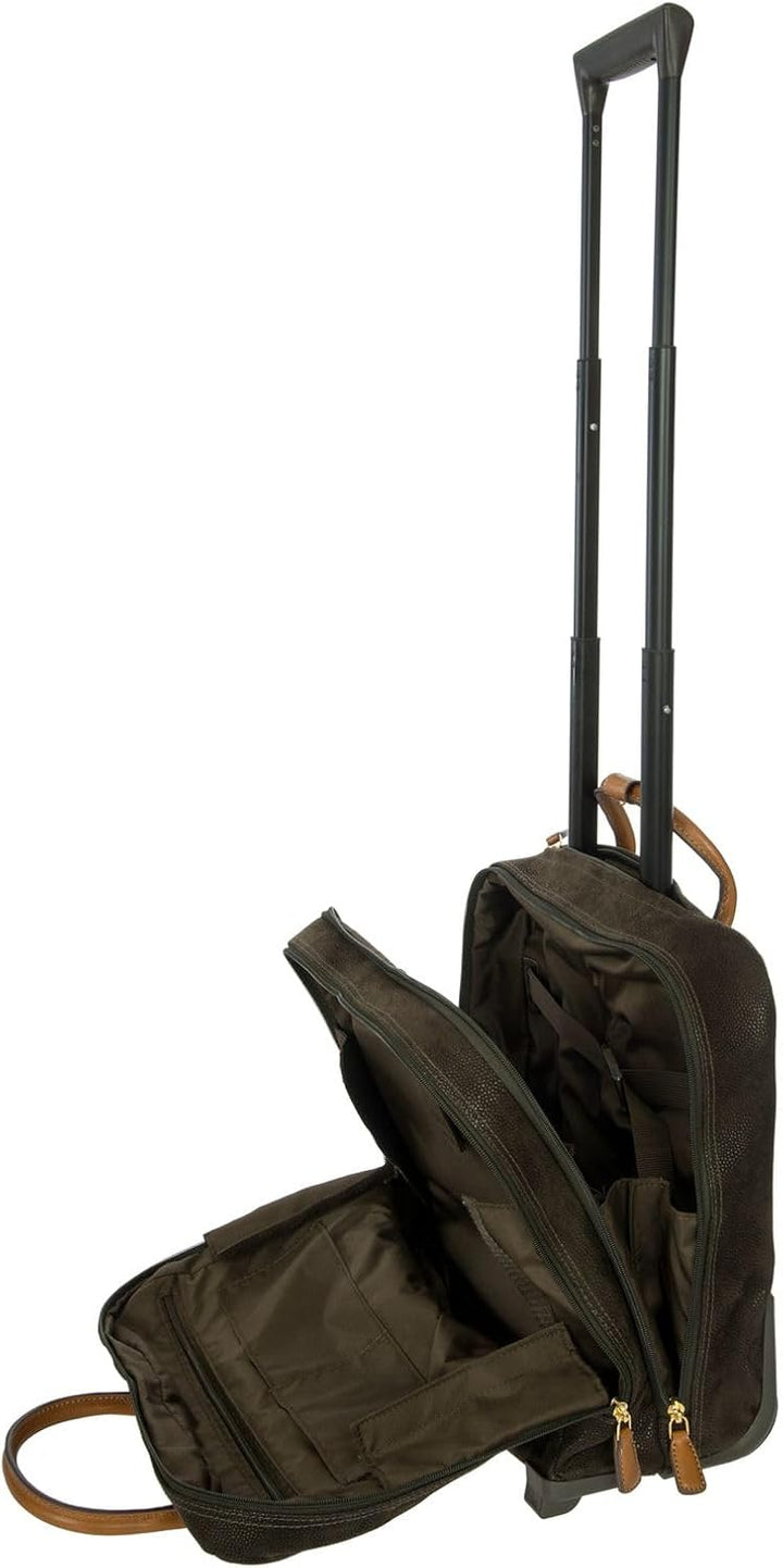 Bric's Life Tropea Ultralight International Handgepäcktasche für Laptop/Tablet/Pilot Olive, Olive