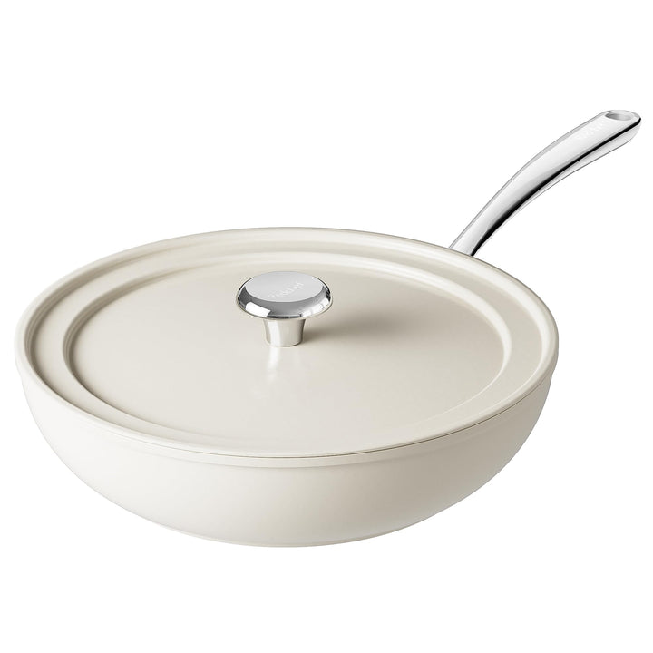 Redchef Bratpfannen 28 cm mit Deckel Keramik Antihaft, Pfannen 28 cm Aluminium für alle Herdarten, P