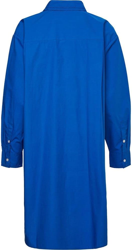Tommy Hilfiger Damen Hemdkleider 38 Blau (Th Electric Blue), 38 Blau (Th Electric Blue)