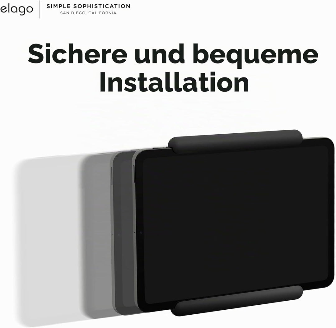 elago Home Hub Mount Tablet Wandhalterung Kompatibel mit Apple iPad, iPad Air/Pro, Samsung Galaxy Ta