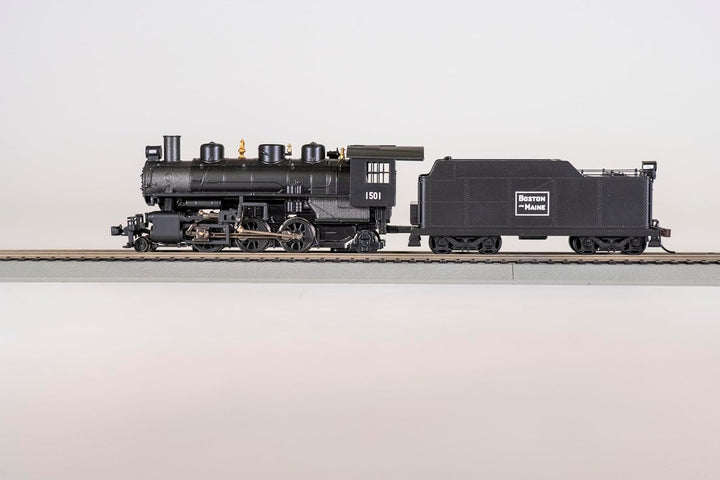 Bachmann - Dampflok 2-6-2 Boston & Maine mit Rauchfunktion - Metall-Lokomotive-Modell - Schwarz - Tr