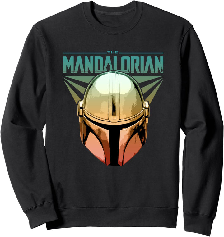 Star Wars The Mandalorian Gradient Beskar Helmet Sweatshirt