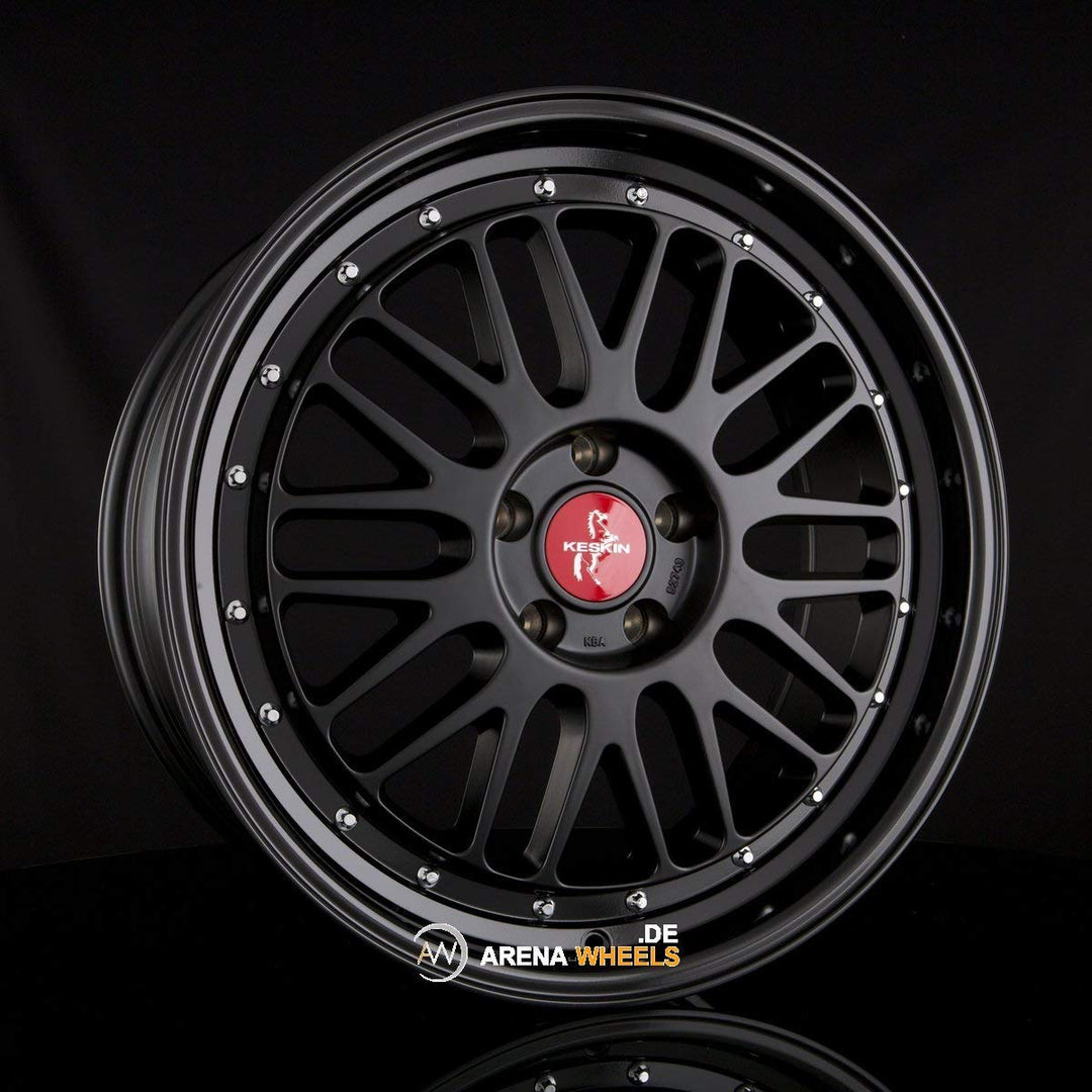 Keskin Tuning KT22 8.5JX19 5/112 ET45 72.6 MATT BLACK PAINTED Alufelge