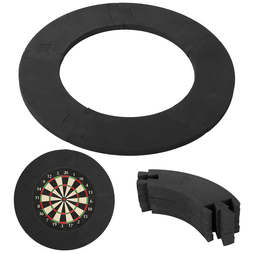 Dart Catchring Surround, 5pcs Dart Surround Auffangring, 45cm Dartscheibe Schutzring, Dartscheibe Wa