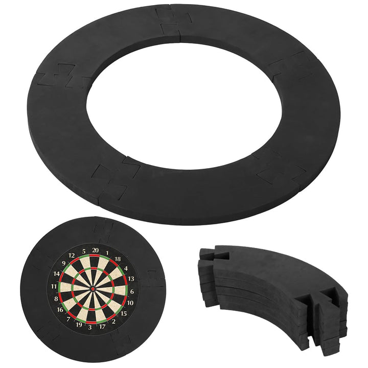 Dart Catchring Surround, 5pcs Dart Surround Auffangring, 45cm Dartscheibe Schutzring, Dartscheibe Wa