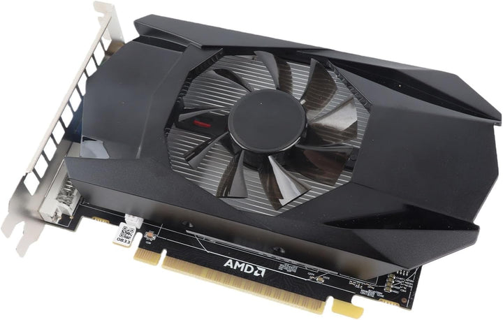 PC Grafikkarte für RADEON HD 7670, Computer Grafikkarte mit Windforce-Kühlsystem Gaming Grafikkarte