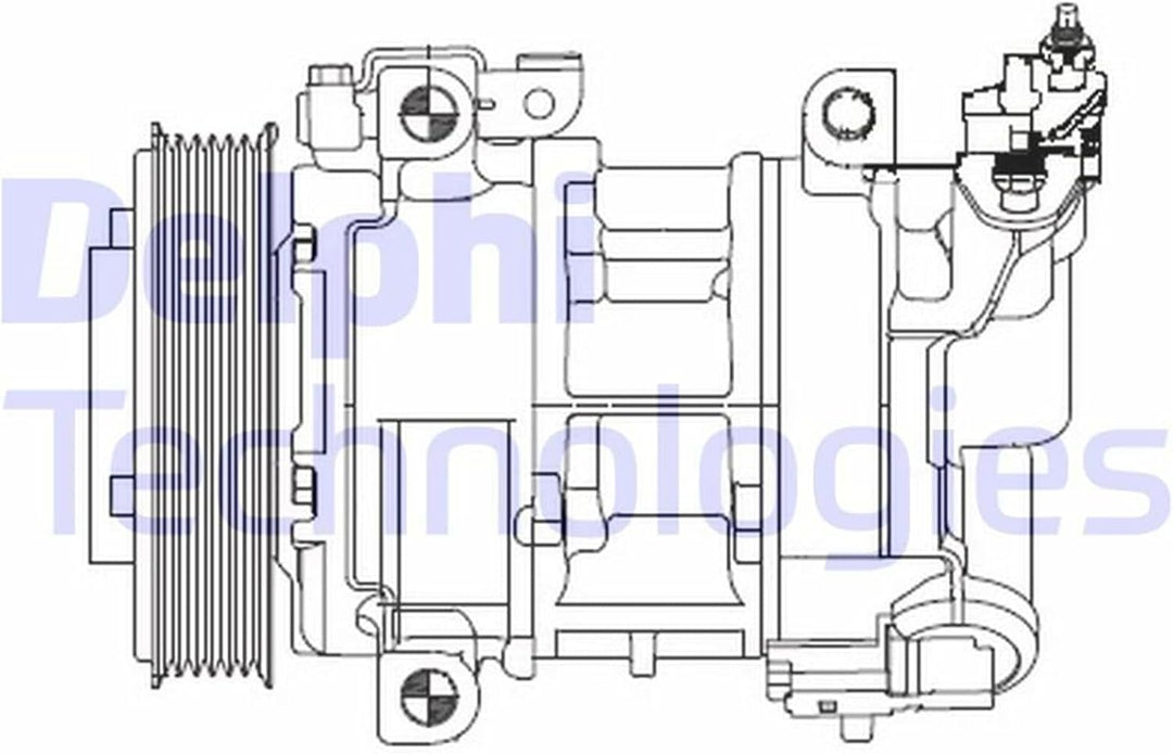 Delphi Kompressor Klimaanlage CS20325