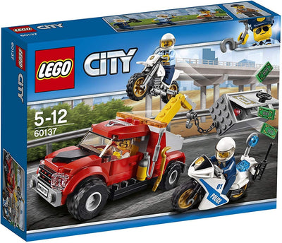 LEGO City 60137 - Abschleppwagen auf Abwegen Single, Single