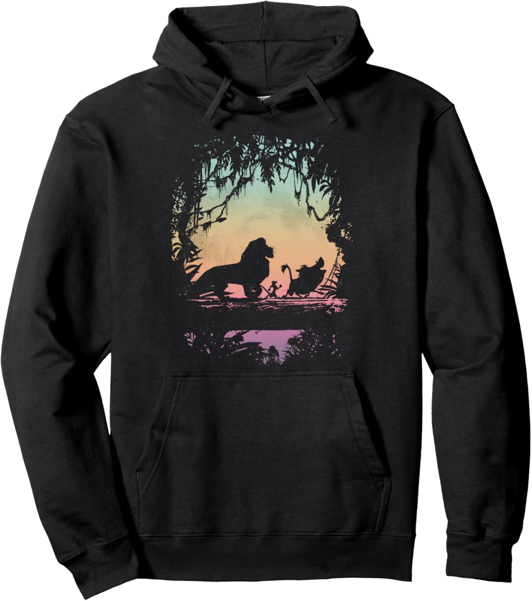 Disney Lion King Gradient Jungle Trio Pullover Hoodie