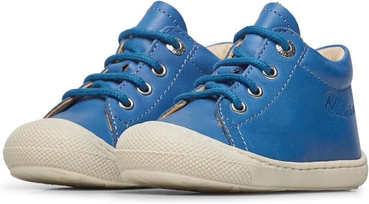 Naturino COCOON-Lauflernschuh aus Nappaleder-Blau 18 EU Hellblau, 18 EU Hellblau