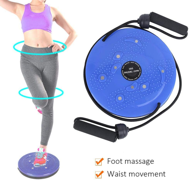 Taille Verdrehen Scheibe mit Zugseil Multifunktionale Magnetische Haushalts-Fitness-Schlankheitsgerä