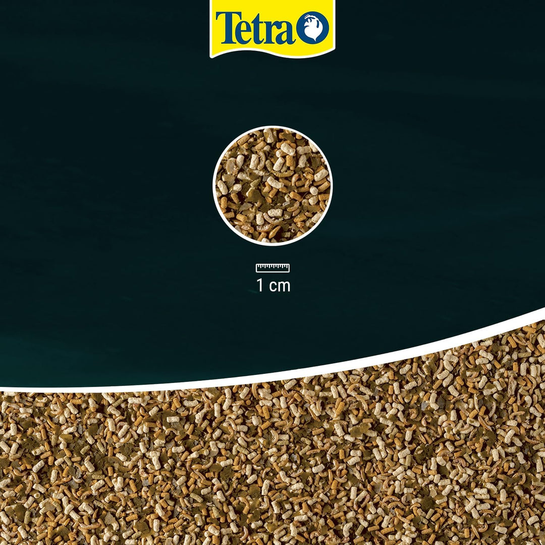 Tetra Pond Goldfish 3in1 Mix - Fischfutter-Mischung aus Flocken, Sticks und Gammarus für alle Goldfi