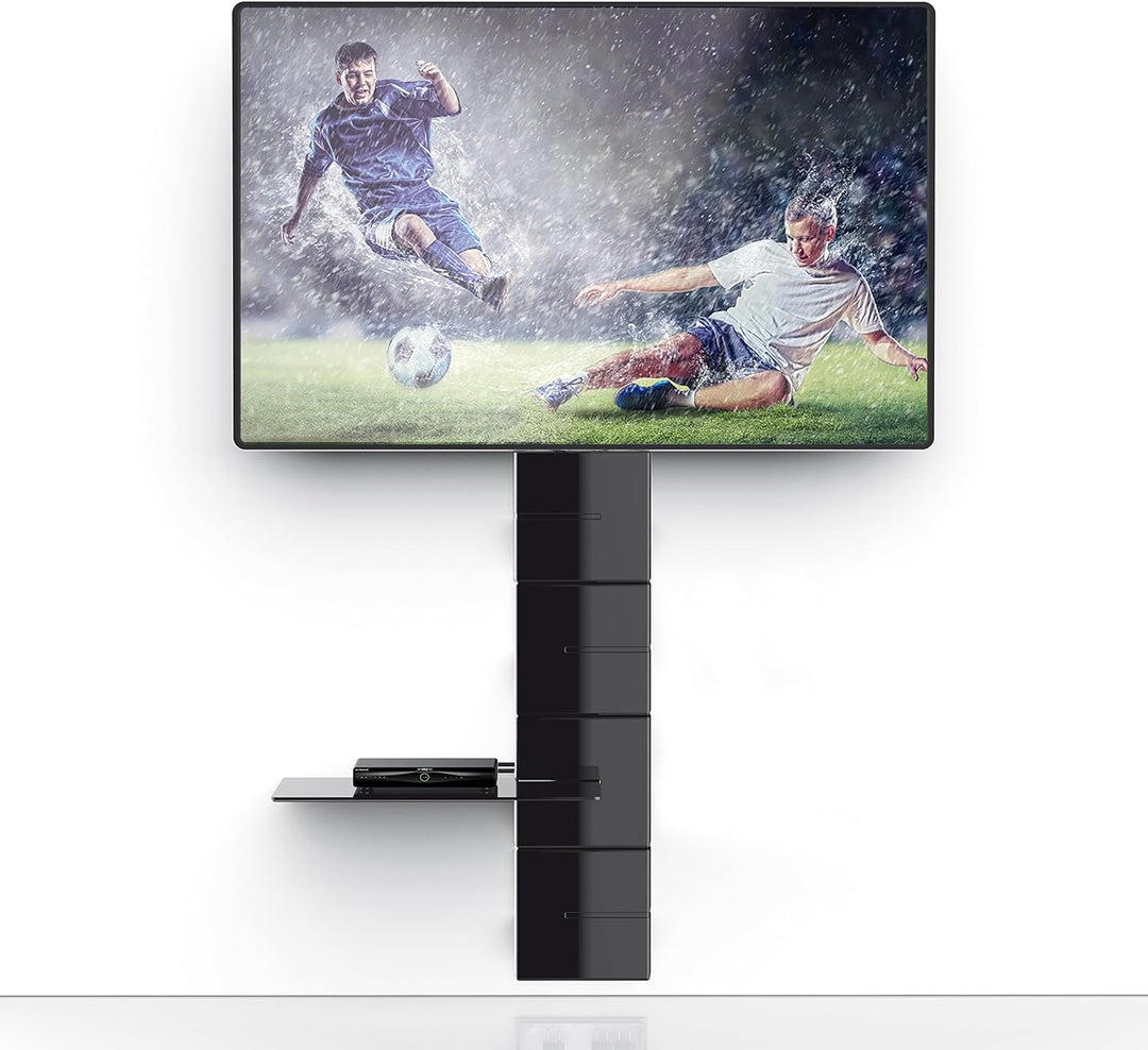 Meliconi 480524 Ghost Cubes Cover Black Stapelbare Kabelkanal schwarz Black Cover, Black Cover