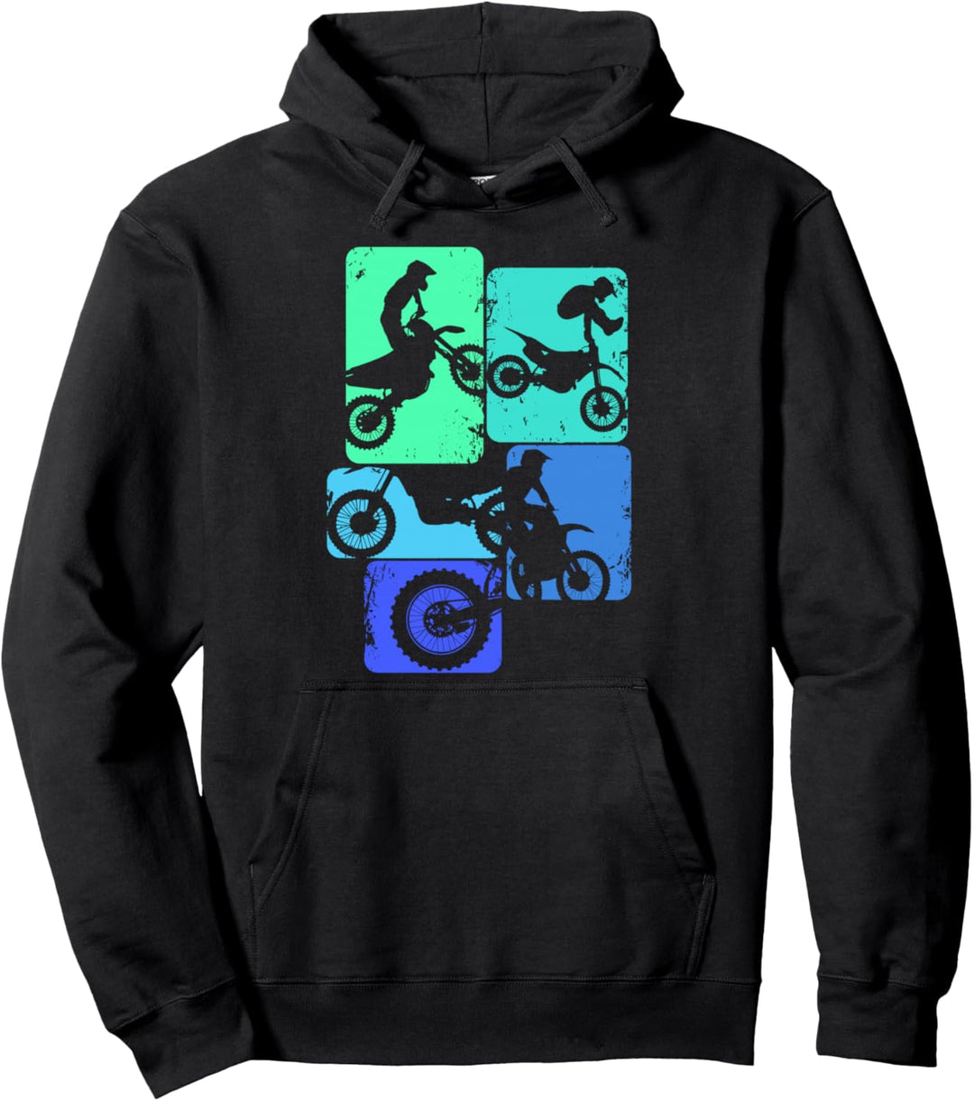 Motocross Bike Dirt Biker Enduro Supermoto Pullover Hoodie