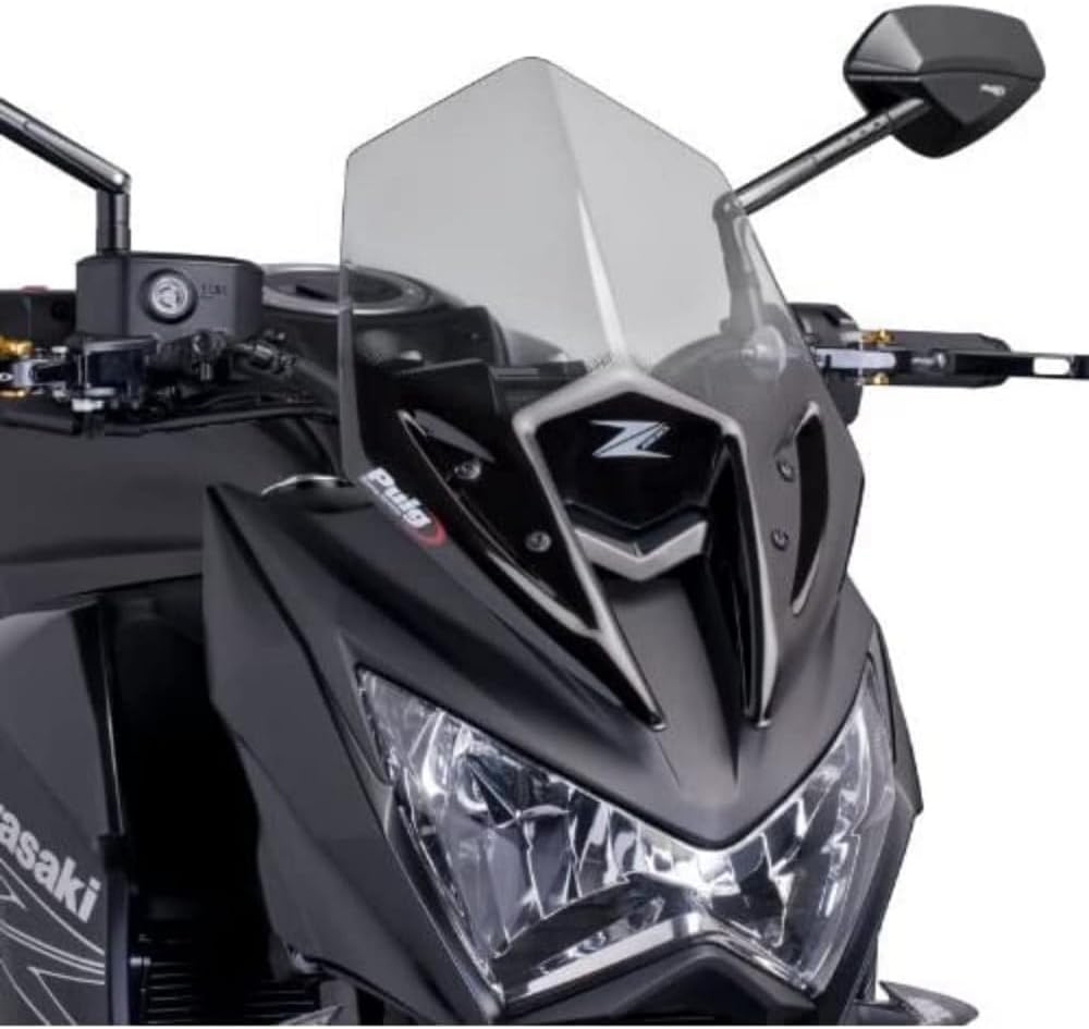 Puig 6401H Windschutzscheibe, Transparent/Rauchgrau Getönt, Getönt