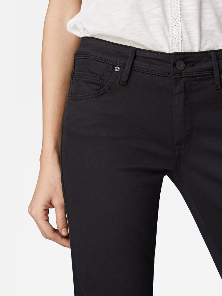 Mavi Damen Jeans Bella - Bootcut 25W / 34L Double Black Str, 25W / 34L Double Black Str