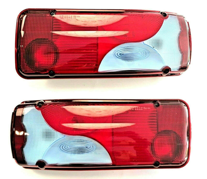 MelTruck® 2x Rückleuchte Heckleuchte Multifunktions E4 für MAN TGA TGL TGM TGX Scania SET