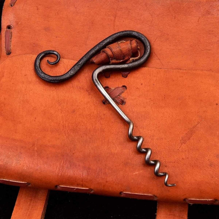 MAQSON Geschmiedeter Korkenzieher Mittelalter Stahl Eisen Wikinger 645EA
