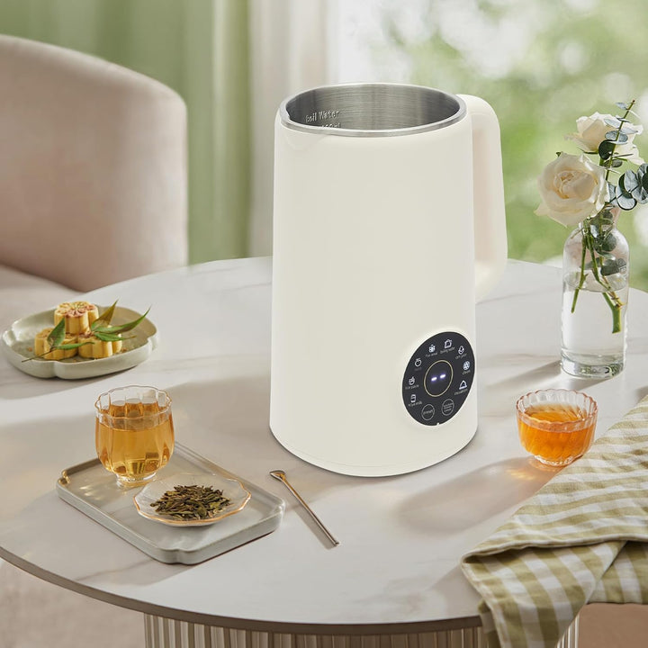 Sojamilch Maschine & Nussmilchmaschine, 1000ml Pflanzenmilchbereiter Nussmilchbereiter Selbstreinige