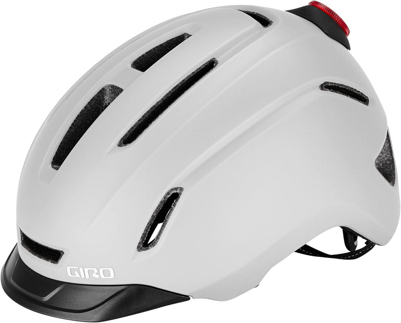 Giro Caden II LED City Fahrrad Helm matt grau 2022, M