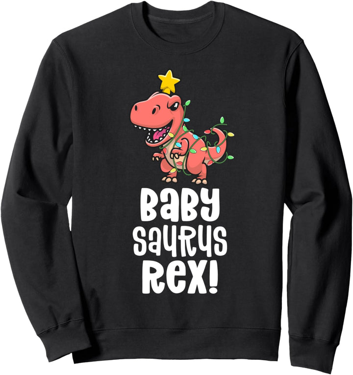 Baby Saurus Rex Matching Family T-Rex Dinosaurier Tree Rex Sweatshirt