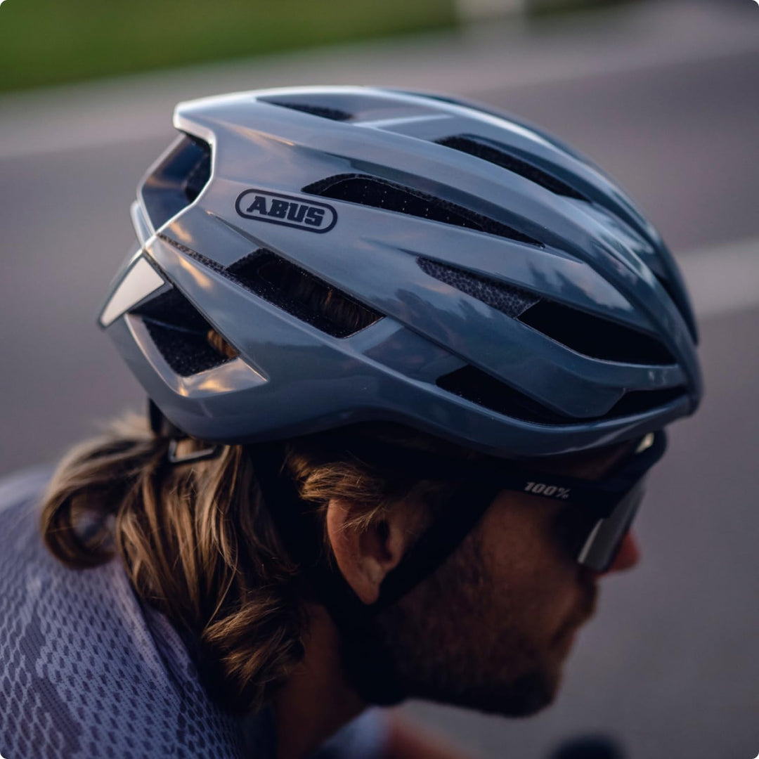 ABUS Rennradhelm StormChaser ACE - leichter Fahrradhelm für Radrennen, Gravelbike-Touren und Cyclocr