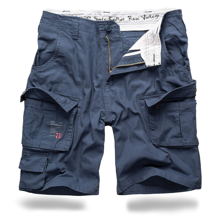 Trooper Cargo Shorts Herren – 100% Baumwolle, Robuste Militär Shorts mit vielen Taschen, Bequeme Out