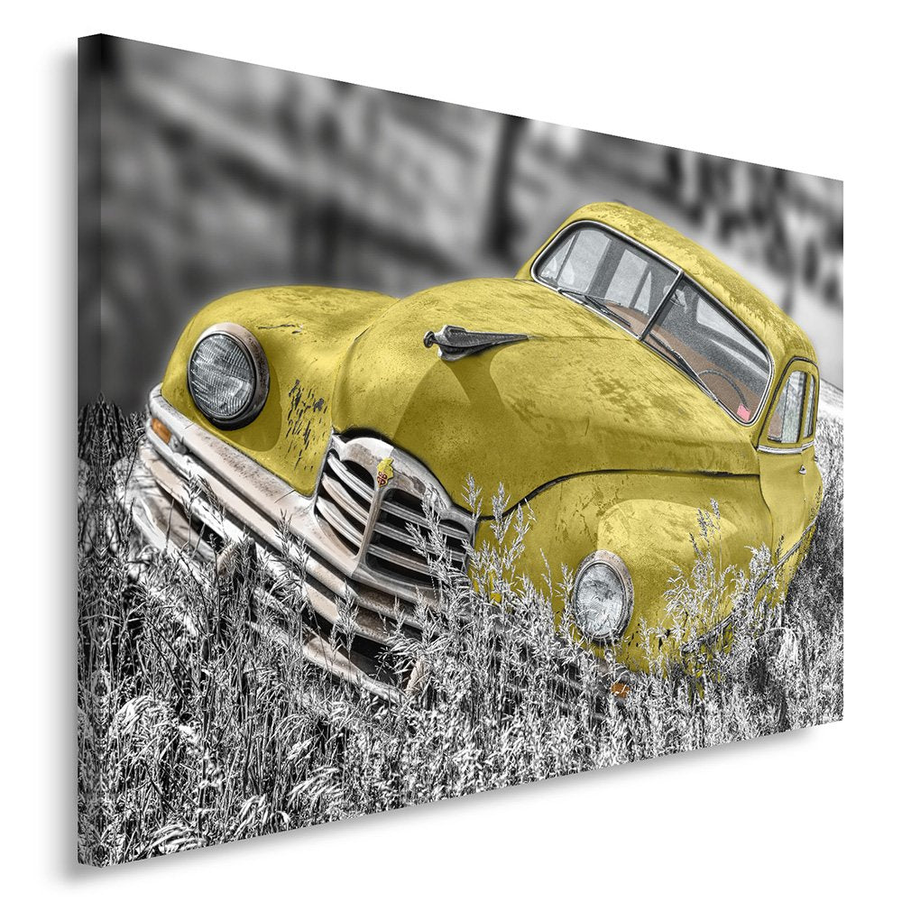 Feeby. Wandbild - 1 Teilig - 80x120 cm, Leinwand Bild Leinwandbilder Bilder Wandbilder Kunstdruck, A