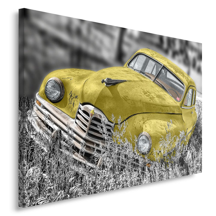 Feeby. Wandbild - 1 Teilig - 80x120 cm, Leinwand Bild Leinwandbilder Bilder Wandbilder Kunstdruck, A
