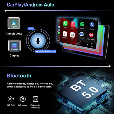 10" IPS HD Touchscreen Autoradio Stereo Player RDS WiFi Bluetooth GPS Navigation Mit Sat Navi Für Ni