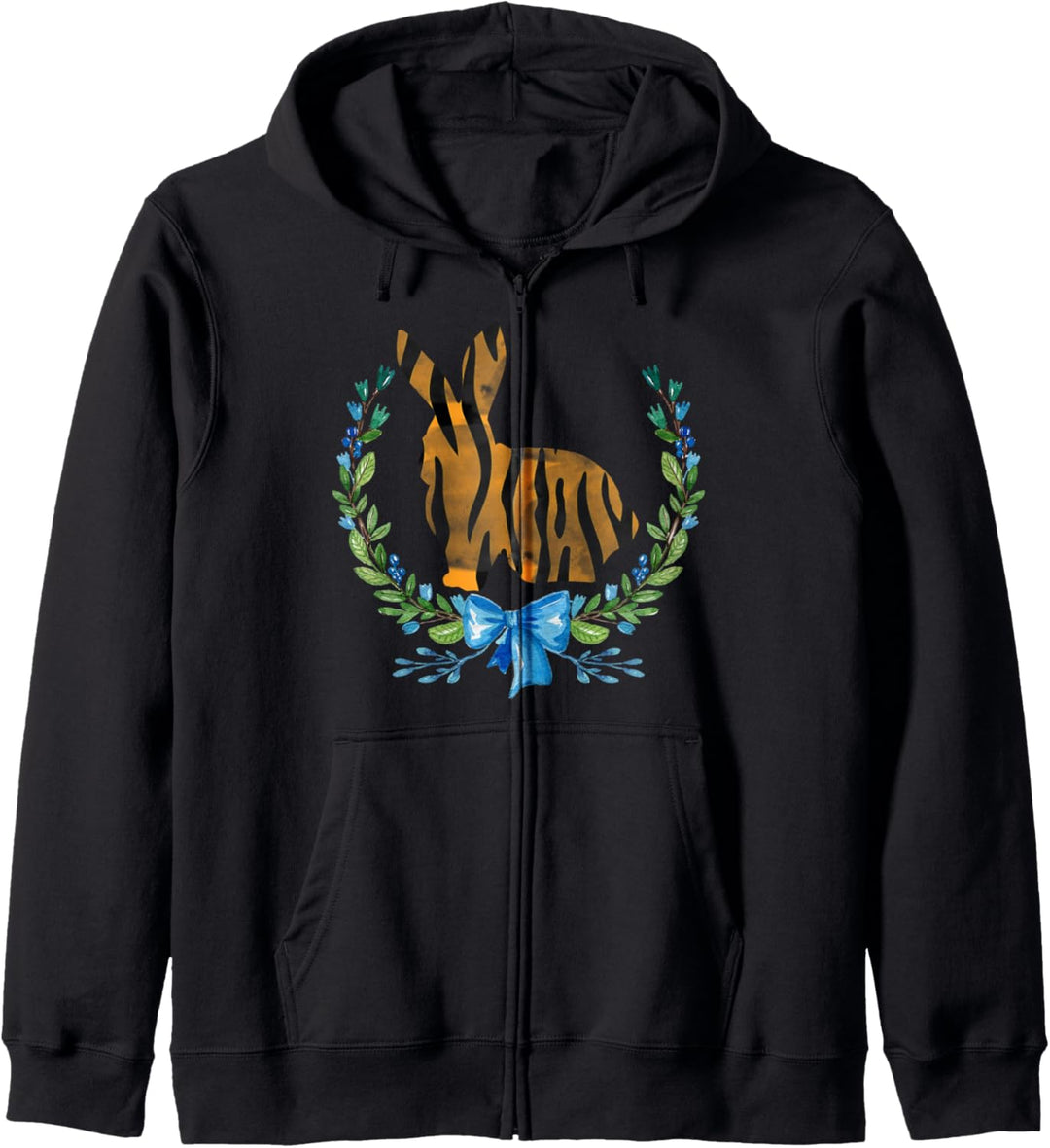 Ostersonntag Hase Pelz christliche oder katholische Ostern Kapuzenjacke