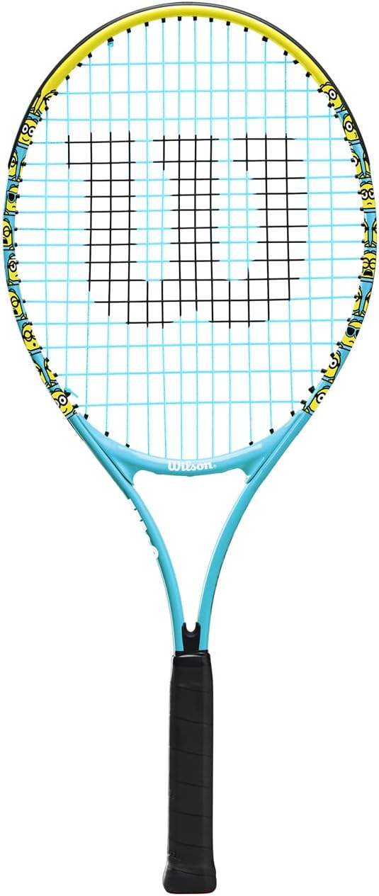 Wilson Tennisschläger Minions 2.0 Jr, Für Kinder, Aluminium 25, 25