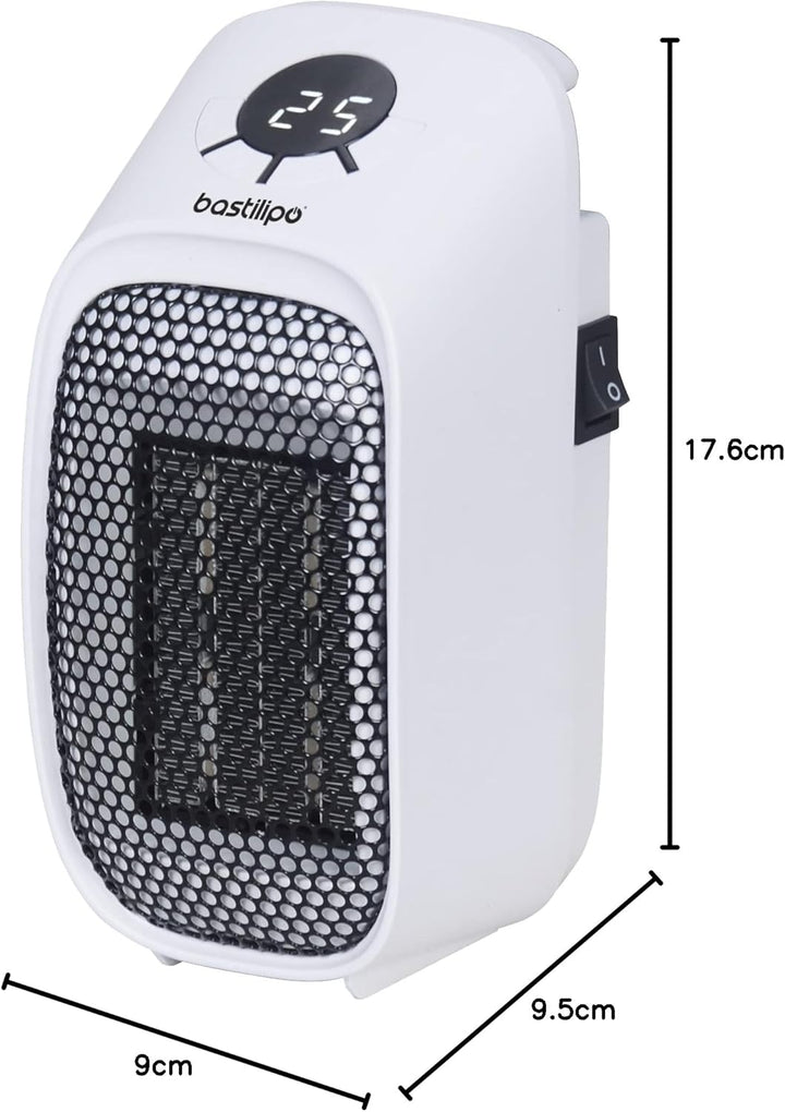 MC-400 Mikro-Heizung, PTC-Widerstand, 400 W, mit Timer 1-12 Stunden