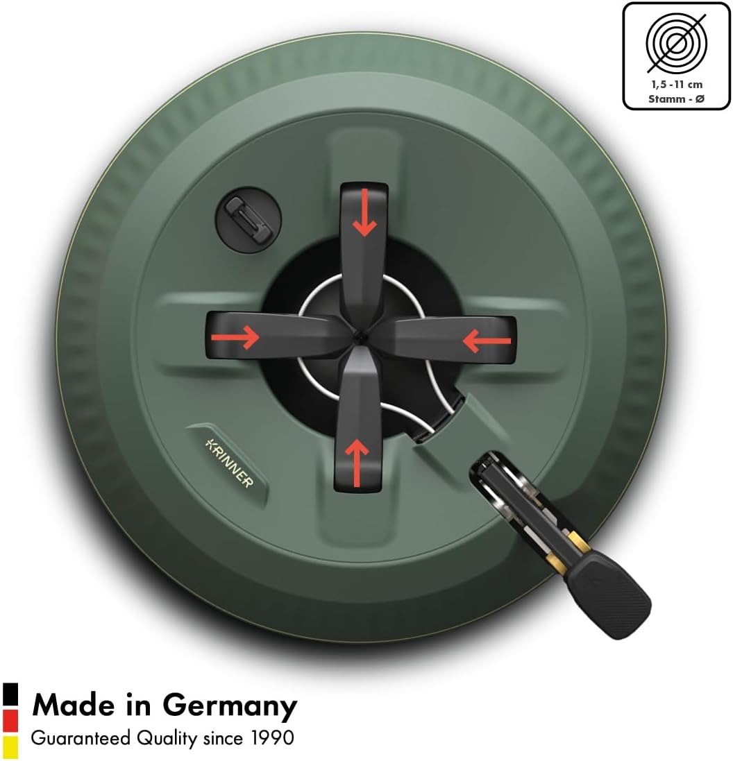 KRINNER® X-Series Christbaumständer X-240 Weihnachtsbaumständer NEU inkl. Fusspedal und 3,0 Liter Wa
