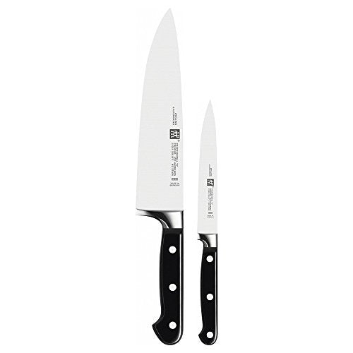 Zwilling Messerset Professional-S 2 teilig, Edelstahl, Silber/Schwarz, 38 x 28 x 28 cm, 2-Einheiten