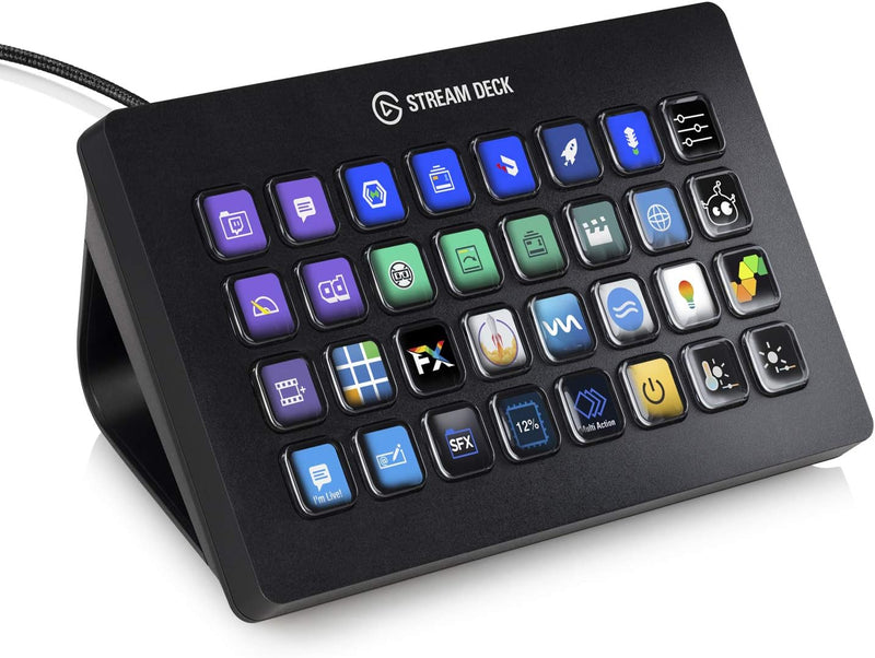 Elgato Stream Deck XL – erweiterter Studio-Controller, 32 Tasten, auslösen von Aktion in Apps und So