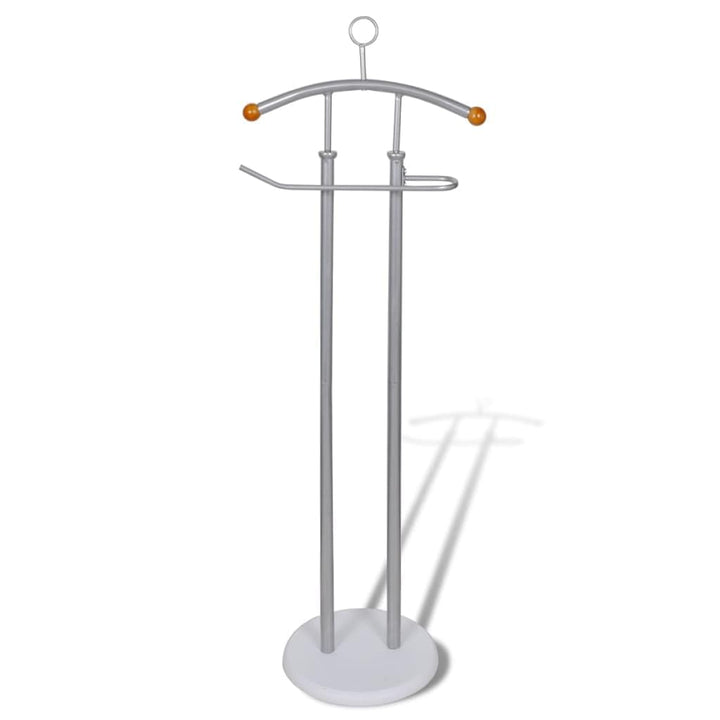 vidaXL Stummer Diener Herrendiener Kleiderständer für Mantel und Jacken Organizer Garderobe Metall