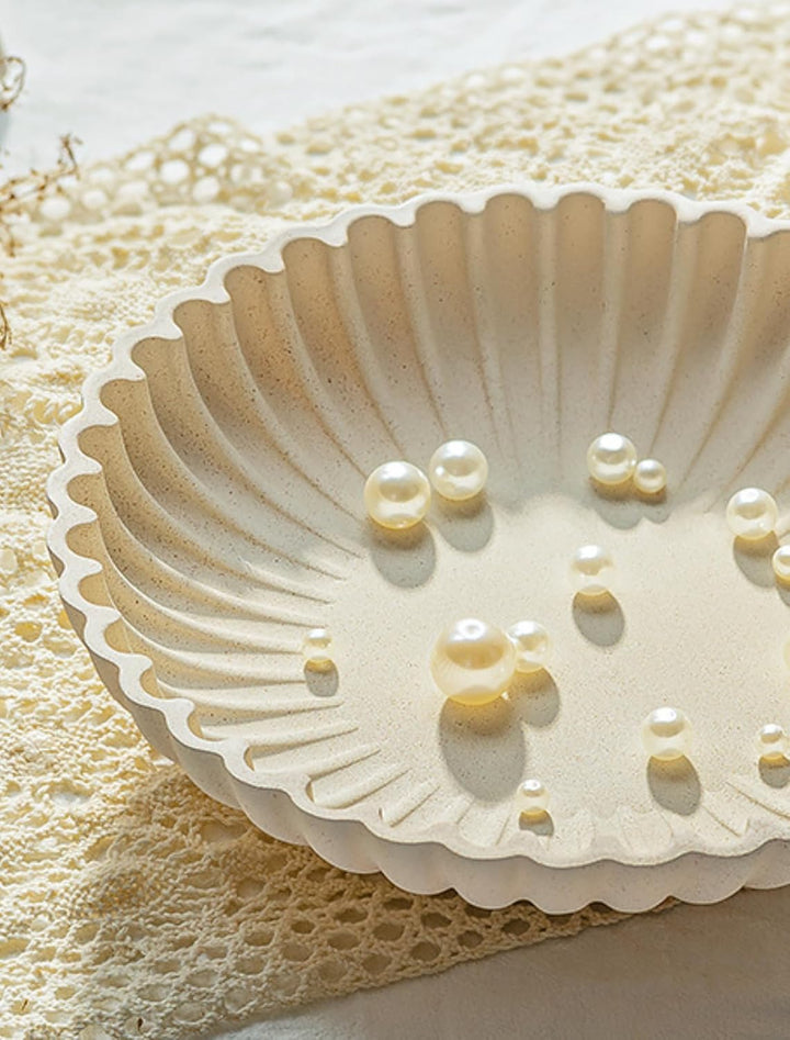 Hanobe Deko Schale Dekoratives Schlüsselschale: Rund Mittelstück Dekoschalen für Schlüssel, Esszimme